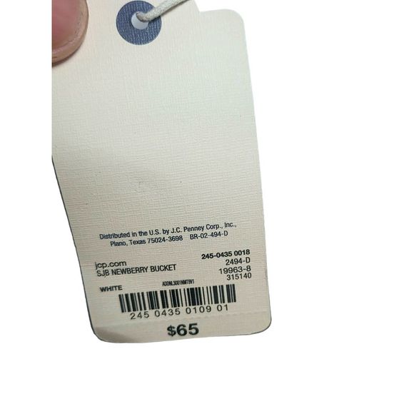 SOLD-NWT St John's Bay SJB Newberry bucket. - Picture 3 of 10